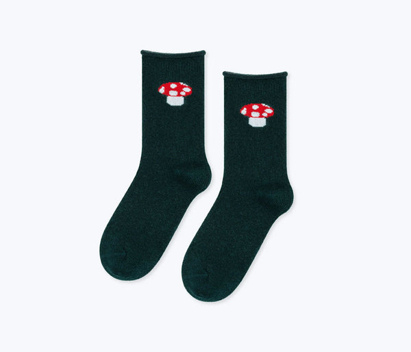 RED CAP CASHMERE CREW, [product-type] - FREDA SALVADOR Power Shoes for Power Women