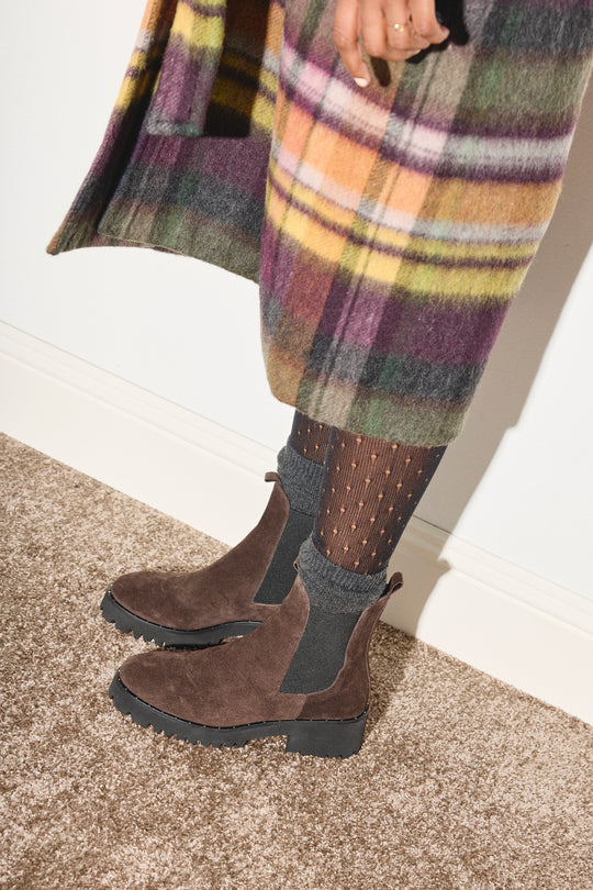Italia Cashmere Cozy Rib Crew main image 1