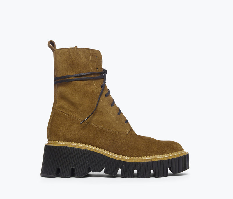 BILLIE PLATFORM COMBAT BOOT