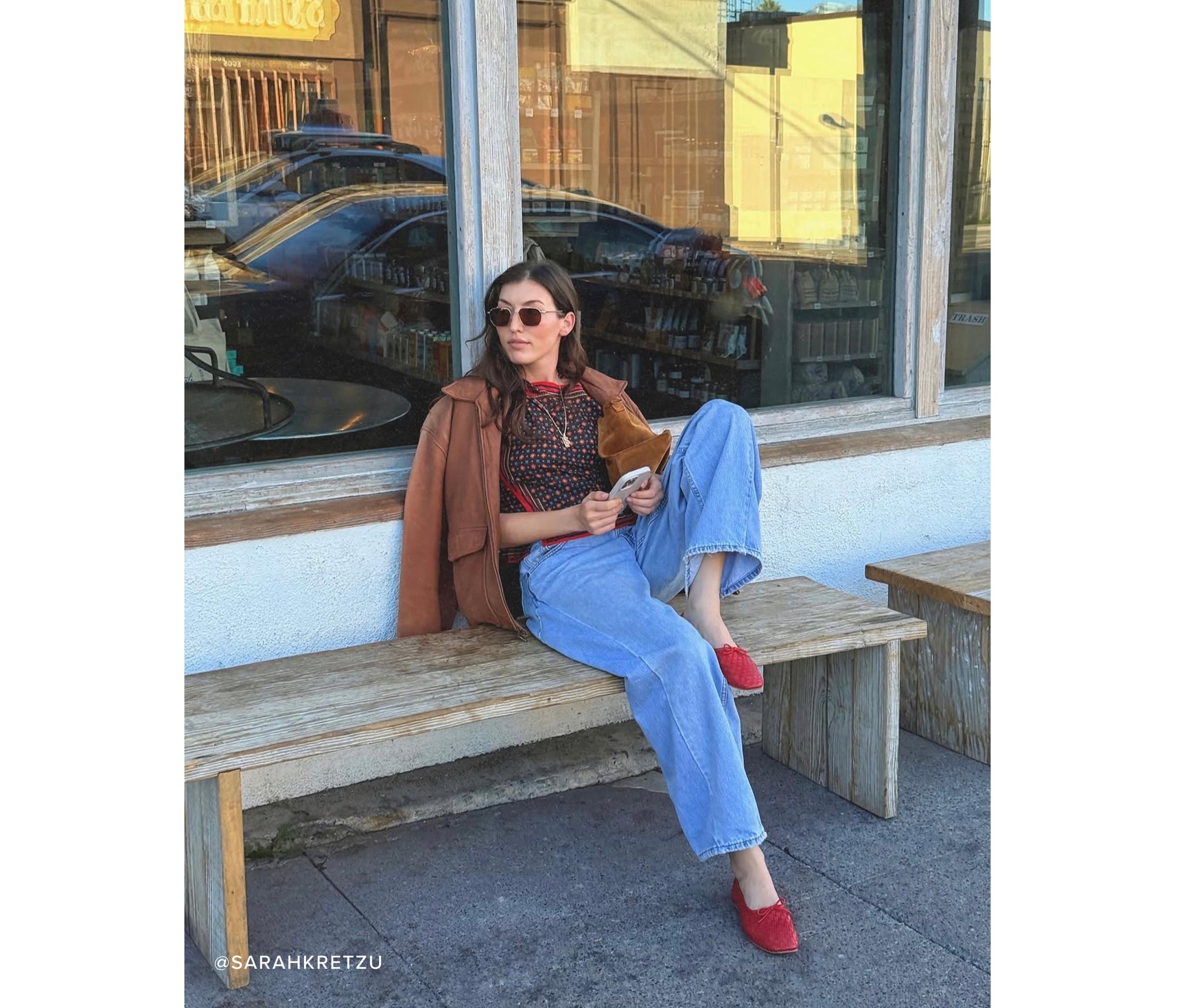 JADA SQUARE TOE BALLET FLAT, [product-type] - FREDA SALVADOR Power Shoes for Power Women