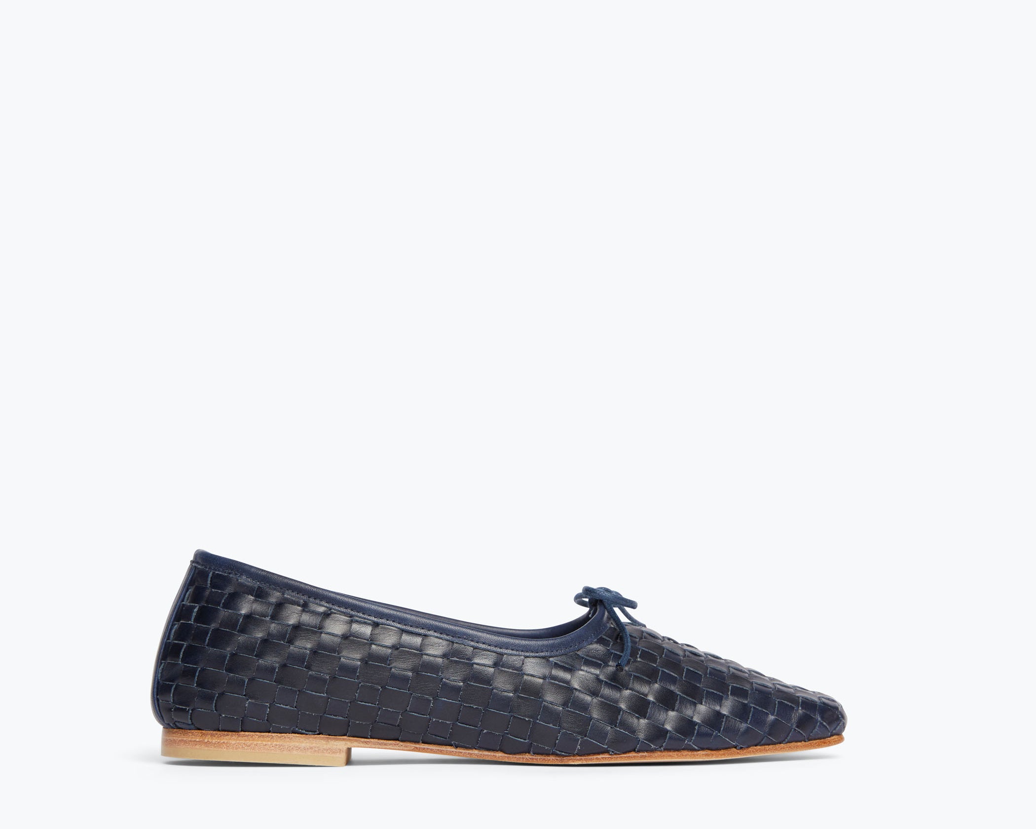 JADA HANDWOVEN BALLET FLAT, [product-type] - FREDA SALVADOR Power Shoes for Power Women