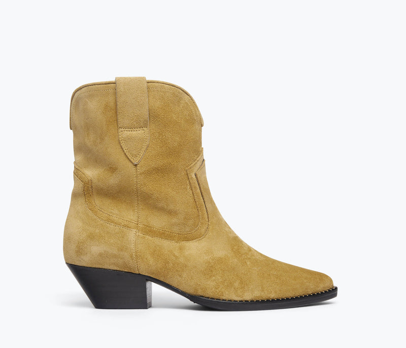 MAZZY WESTERN ANKLE BOOT, [product-type] - FREDA SALVADOR Power Shoes for Power Women