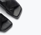 MARTA CRISS-CROSS SLIDE, [product-type] - FREDA SALVADOR Power Shoes for Power Women
