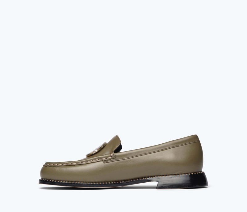 MATEO RESIN PENNY LOAFER, [product-type] - FREDA SALVADOR Power Shoes for Power Women