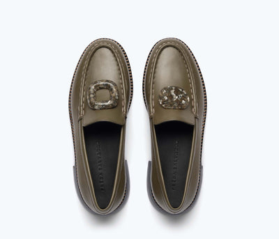 MATEO RESIN PENNY LOAFER, [product-type] - FREDA SALVADOR Power Shoes for Power Women