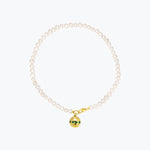 Whit Pearl Anklet, [product-type] - FREDA SALVADOR Power Shoes for Power Women