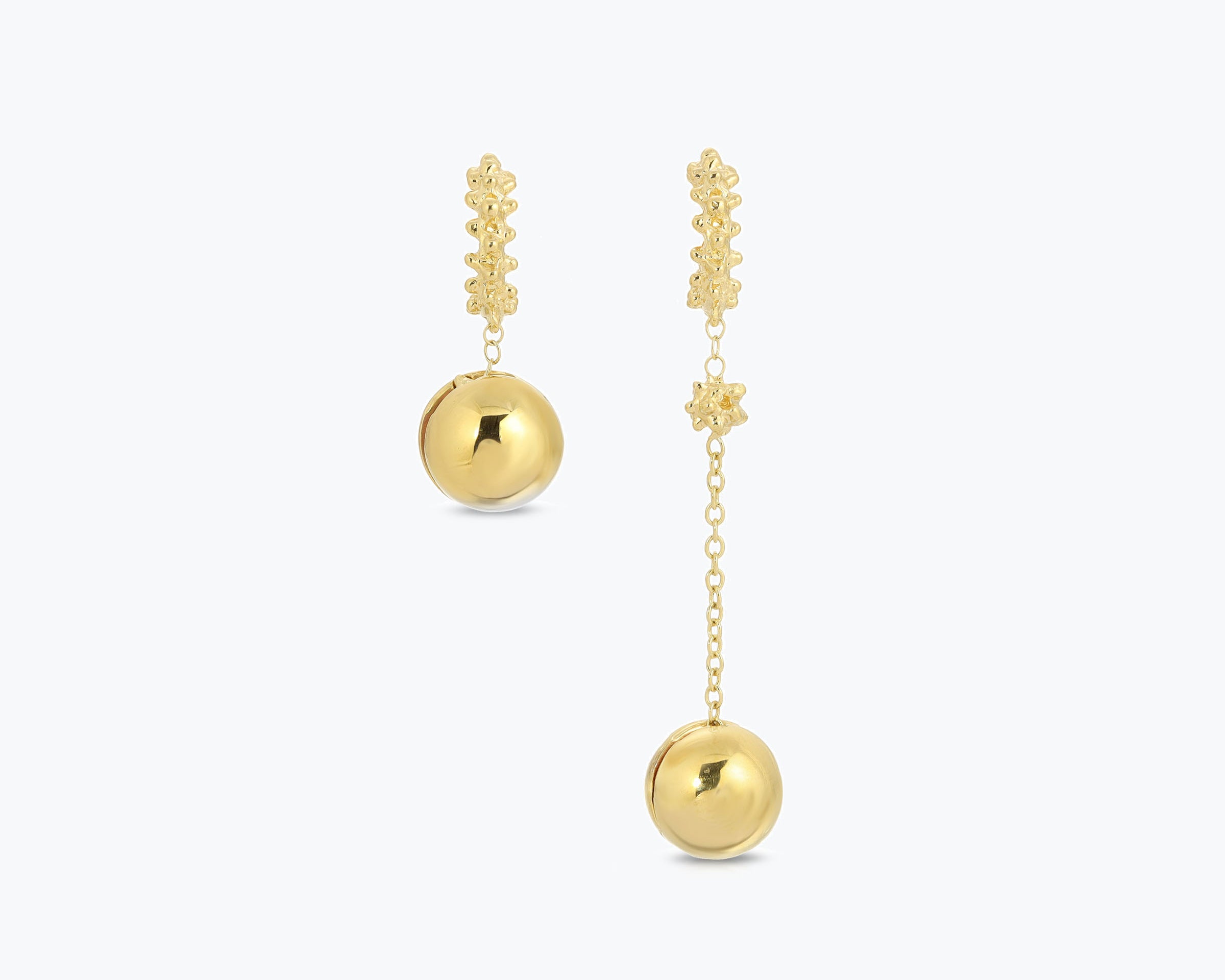 Two-in-One Drop Earrings, [product-type] - FREDA SALVADOR Power Shoes for Power Women