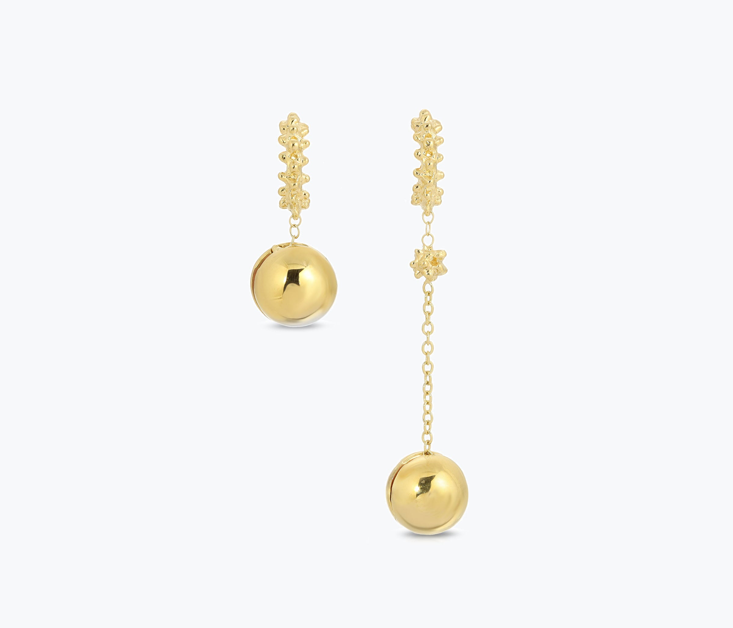 Two-in-One Drop Earrings, [product-type] - FREDA SALVADOR Power Shoes for Power Women