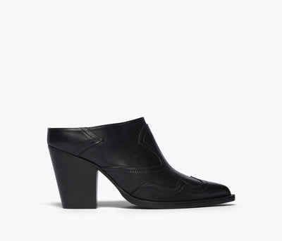 REBA WESTERN MULE, [product-type] - FREDA SALVADOR Power Shoes for Power Women