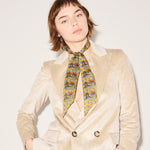 Sahmaragon Silk Twilly, [product-type] - FREDA SALVADOR Power Shoes for Power Women