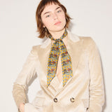 Sahmaragon Silk Twilly, [product-type] - FREDA SALVADOR Power Shoes for Power Women