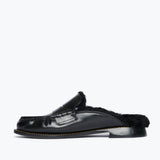 TEMI SHEARLING PENNY LOAFER MULE