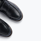 TEMI SHEARLING PENNY LOAFER MULE