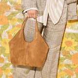 ABIGAIL SUEDE TOTE, [product-type] - FREDA SALVADOR Power Shoes for Power Women