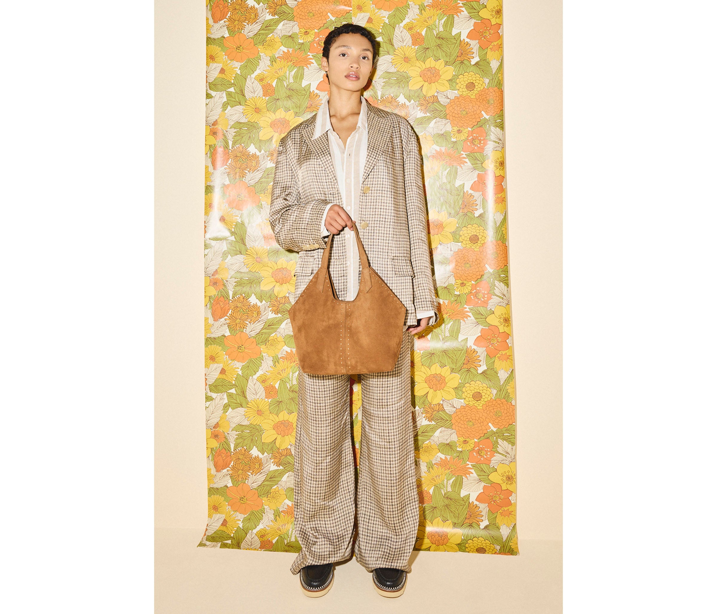 ABIGAIL SUEDE TOTE, [product-type] - FREDA SALVADOR Power Shoes for Power Women