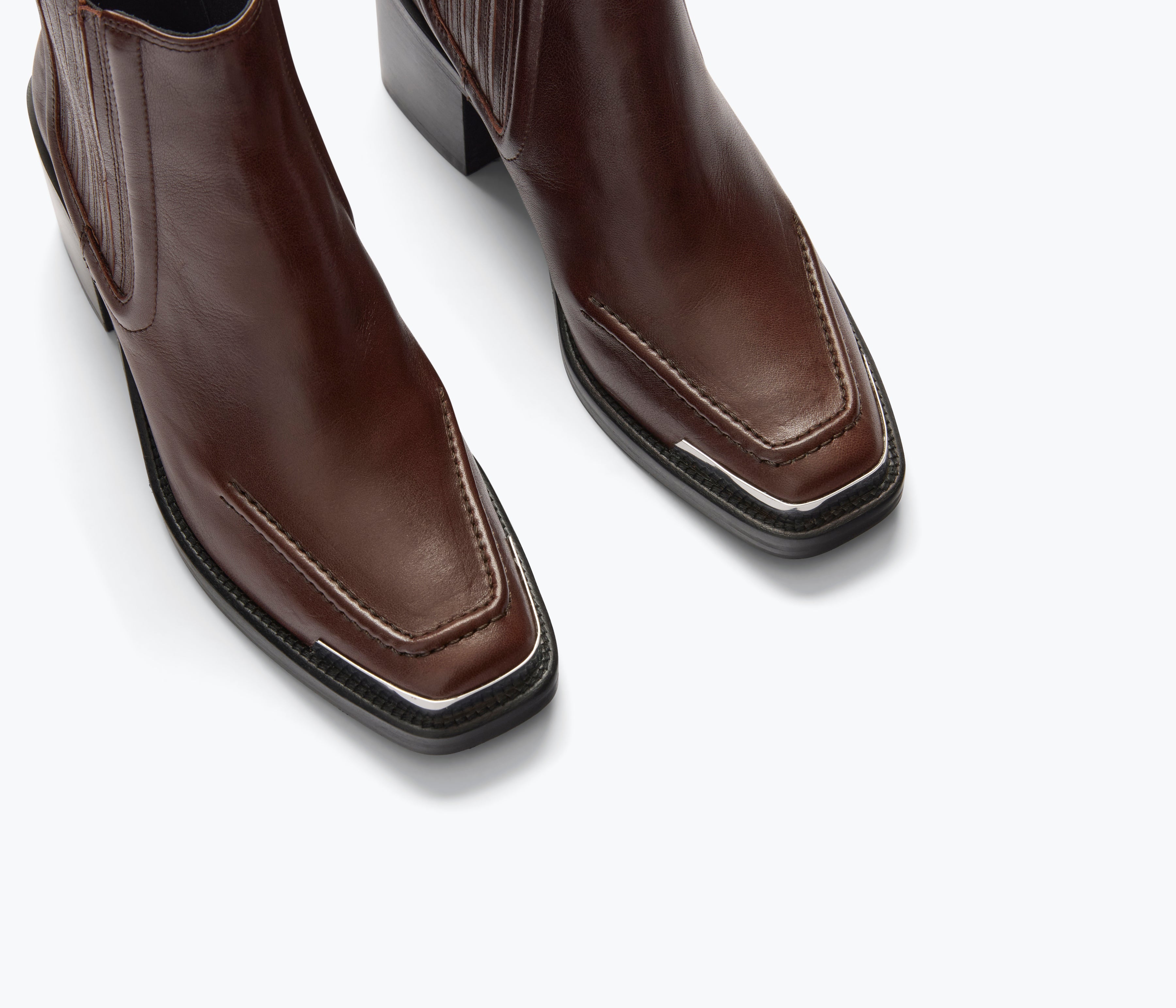 AMELIE SQUARE TOE ANKLE BOOT, [product-type] - FREDA SALVADOR Power Shoes for Power Women