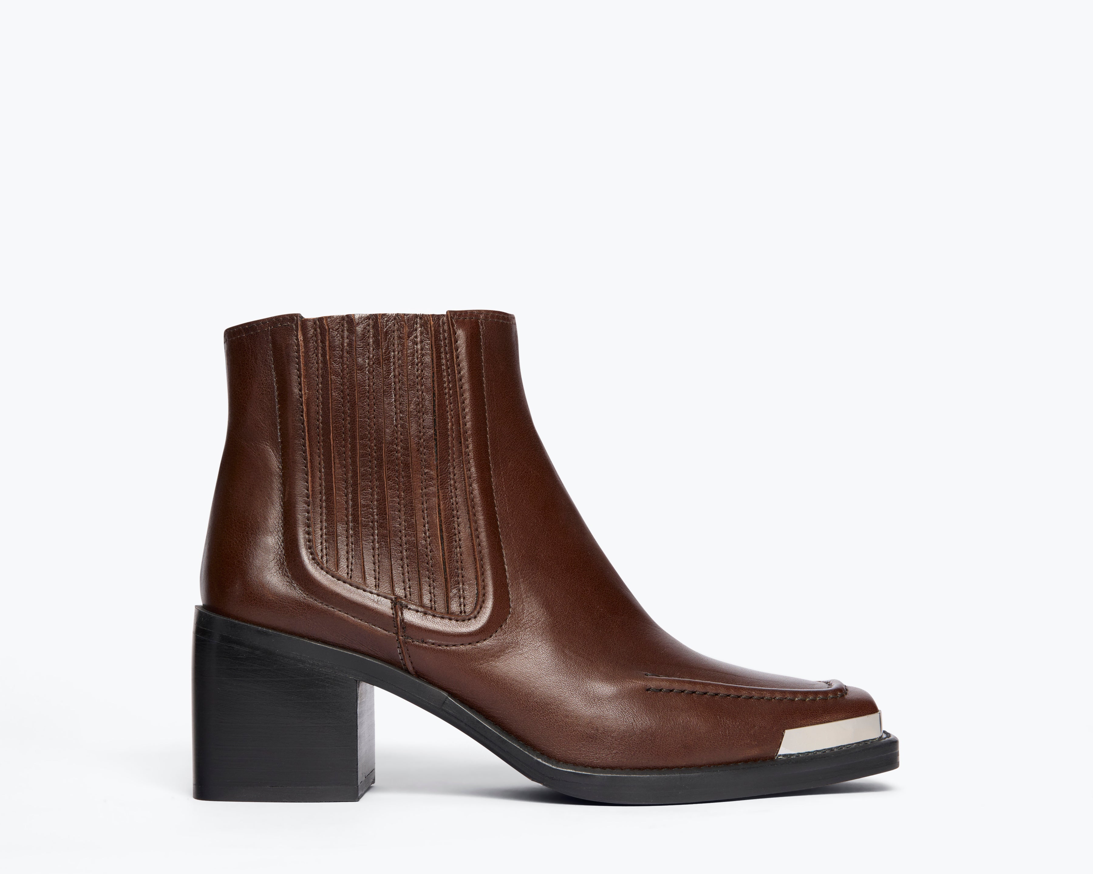 AMELIE SQUARE TOE ANKLE BOOT, [product-type] - FREDA SALVADOR Power Shoes for Power Women