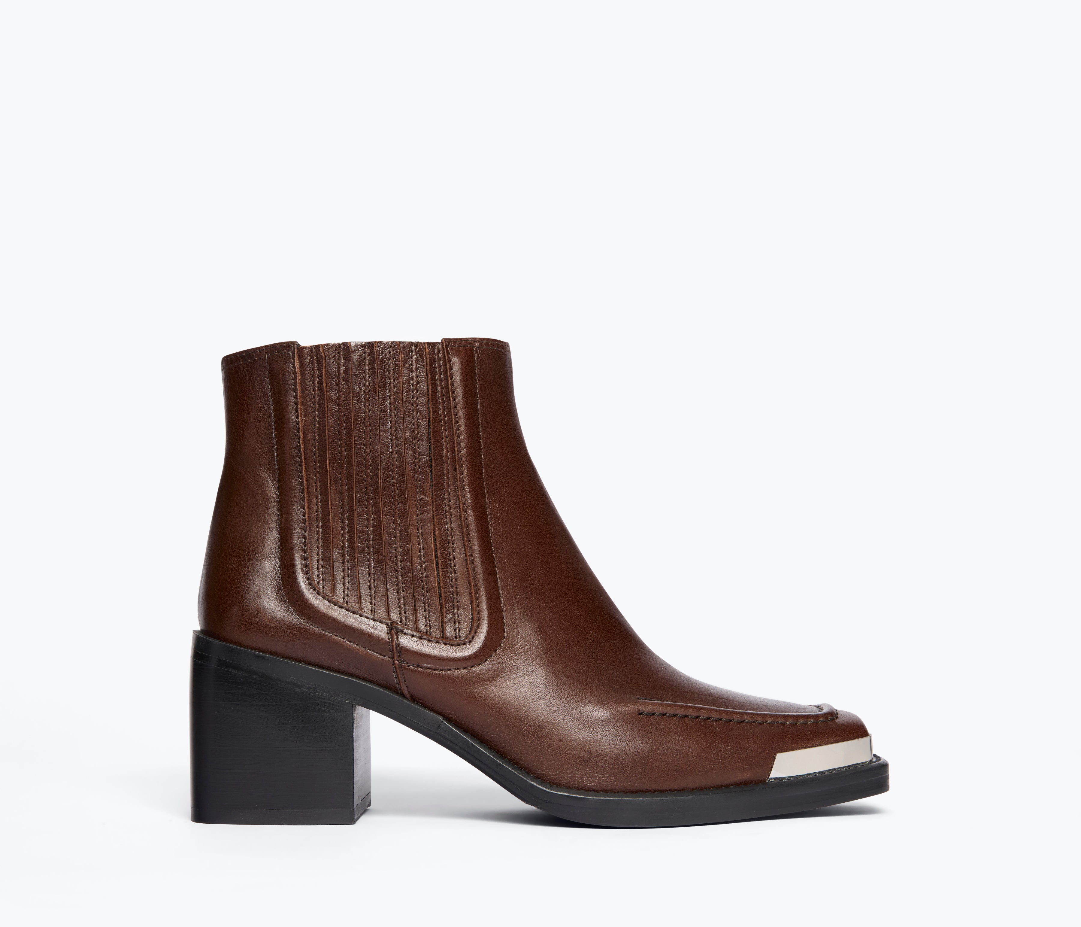 AMELIE SQUARE TOE ANKLE BOOT, [product-type] - FREDA SALVADOR Power Shoes for Power Women