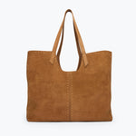 AVERY LARGE SUEDE TOTE, [product-type] - FREDA SALVADOR Power Shoes for Power Women