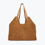 AVERY LARGE SUEDE TOTE, [product-type] - FREDA SALVADOR Power Shoes for Power Women