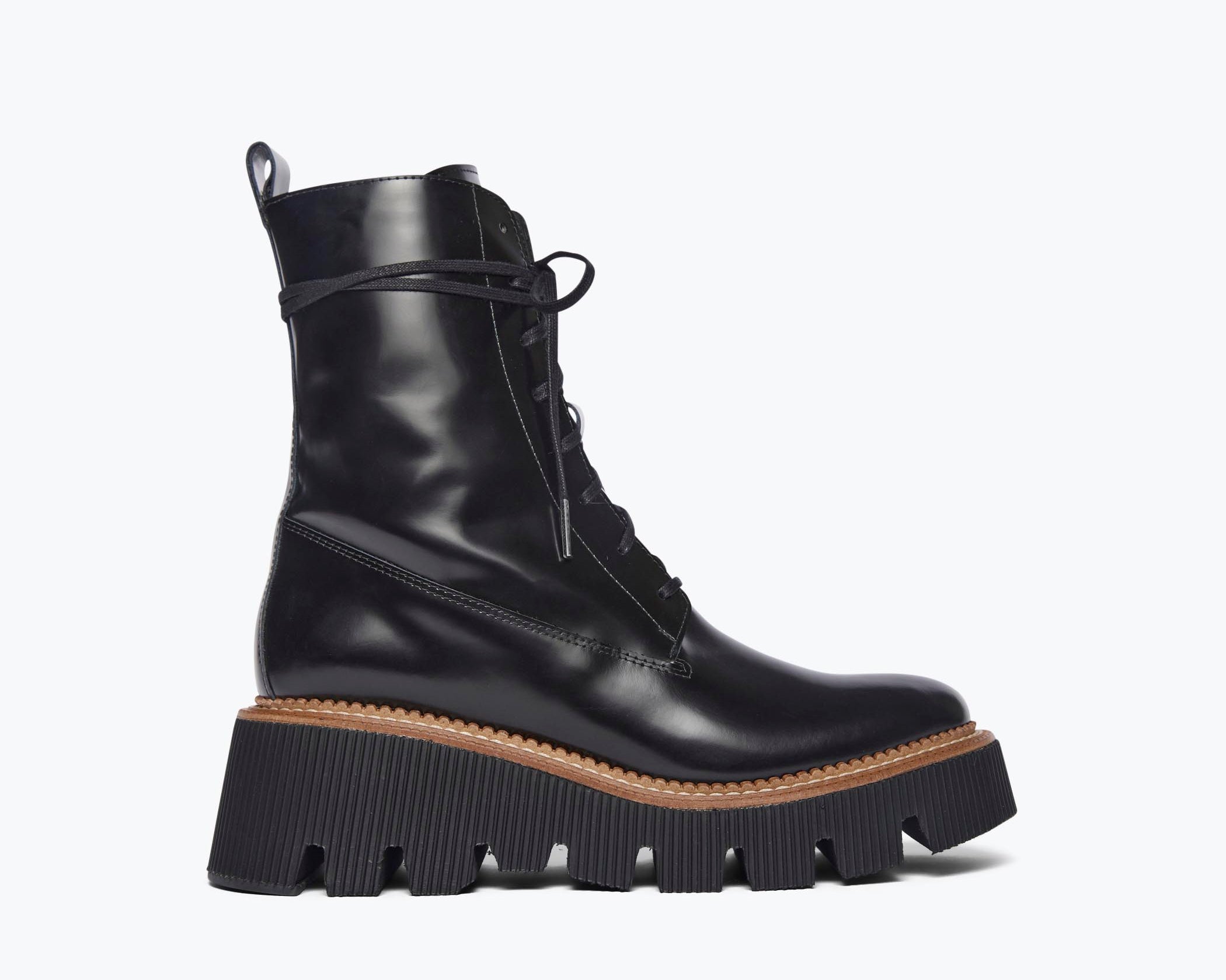 BILLIE PLATFORM COMBAT BOOT, [product-type] - FREDA SALVADOR Power Shoes for Power Women
