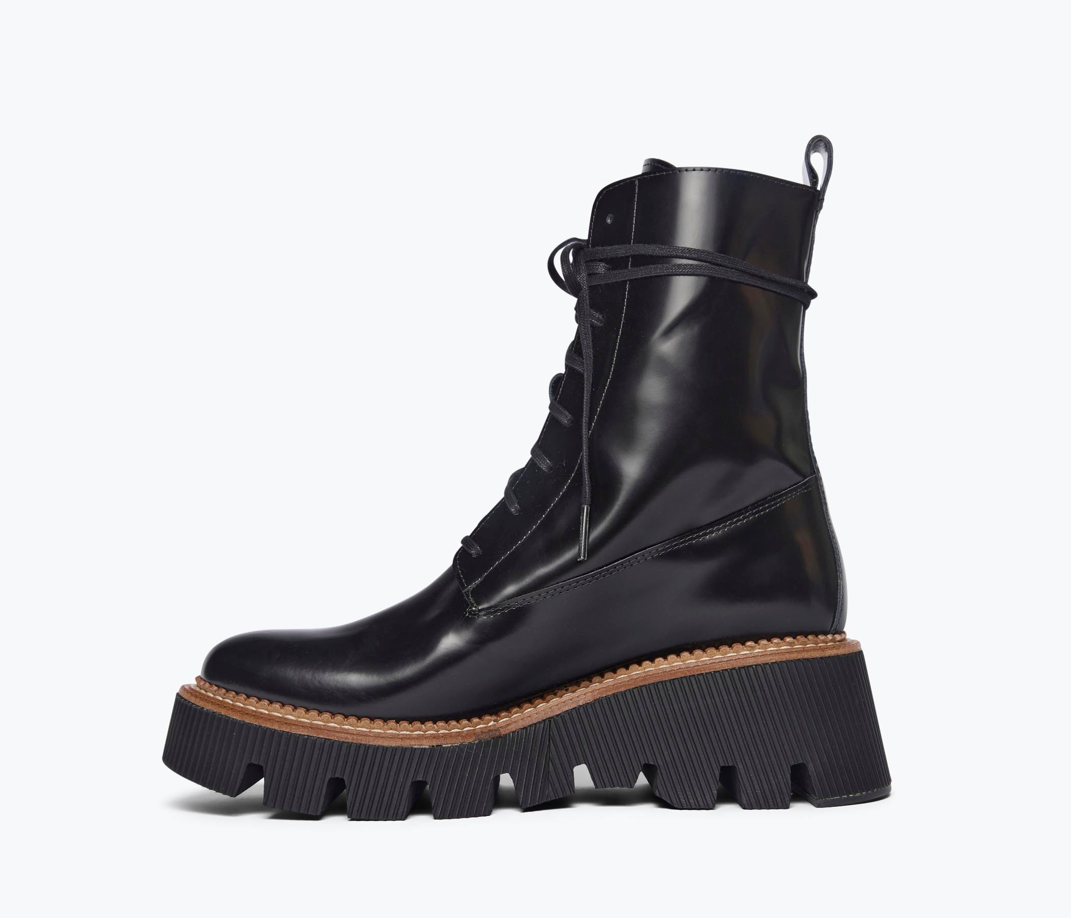 BILLIE PLATFORM COMBAT BOOT, [product-type] - FREDA SALVADOR Power Shoes for Power Women