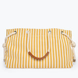 BIRDIE - Mustard and White Canvas, [product-type] - FREDA SALVADOR Power Shoes for Power Women