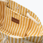 BIRDIE - Mustard and White Canvas, [product-type] - FREDA SALVADOR Power Shoes for Power Women