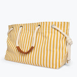 BIRDIE - Mustard and White Canvas, [product-type] - FREDA SALVADOR Power Shoes for Power Women