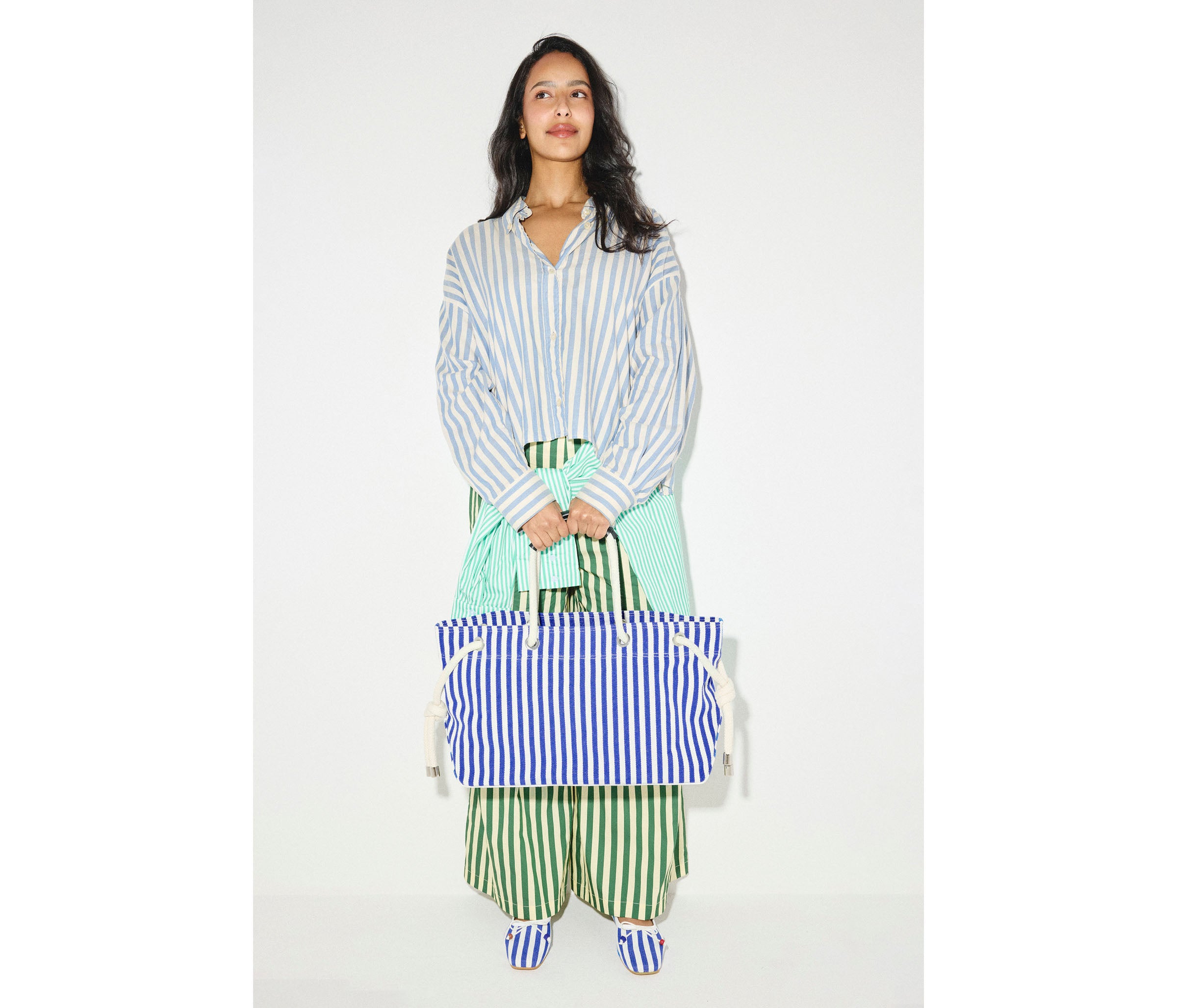 BIRDIE CANVAS TOTE, [product-type] - FREDA SALVADOR Power Shoes for Power Women