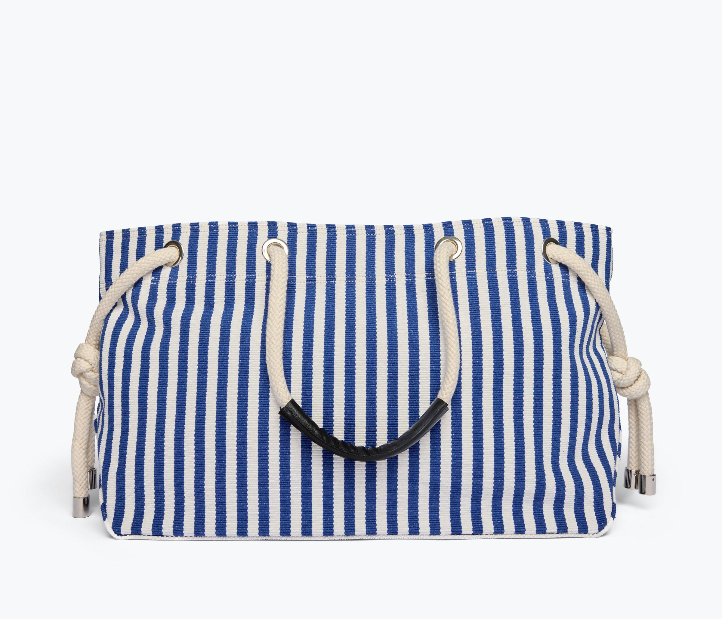 BIRDIE - Navy and Cream Tote, [product-type] - FREDA SALVADOR Power Shoes for Power Women