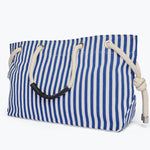 BIRDIE - Navy and Cream Tote, [product-type] - FREDA SALVADOR Power Shoes for Power Women