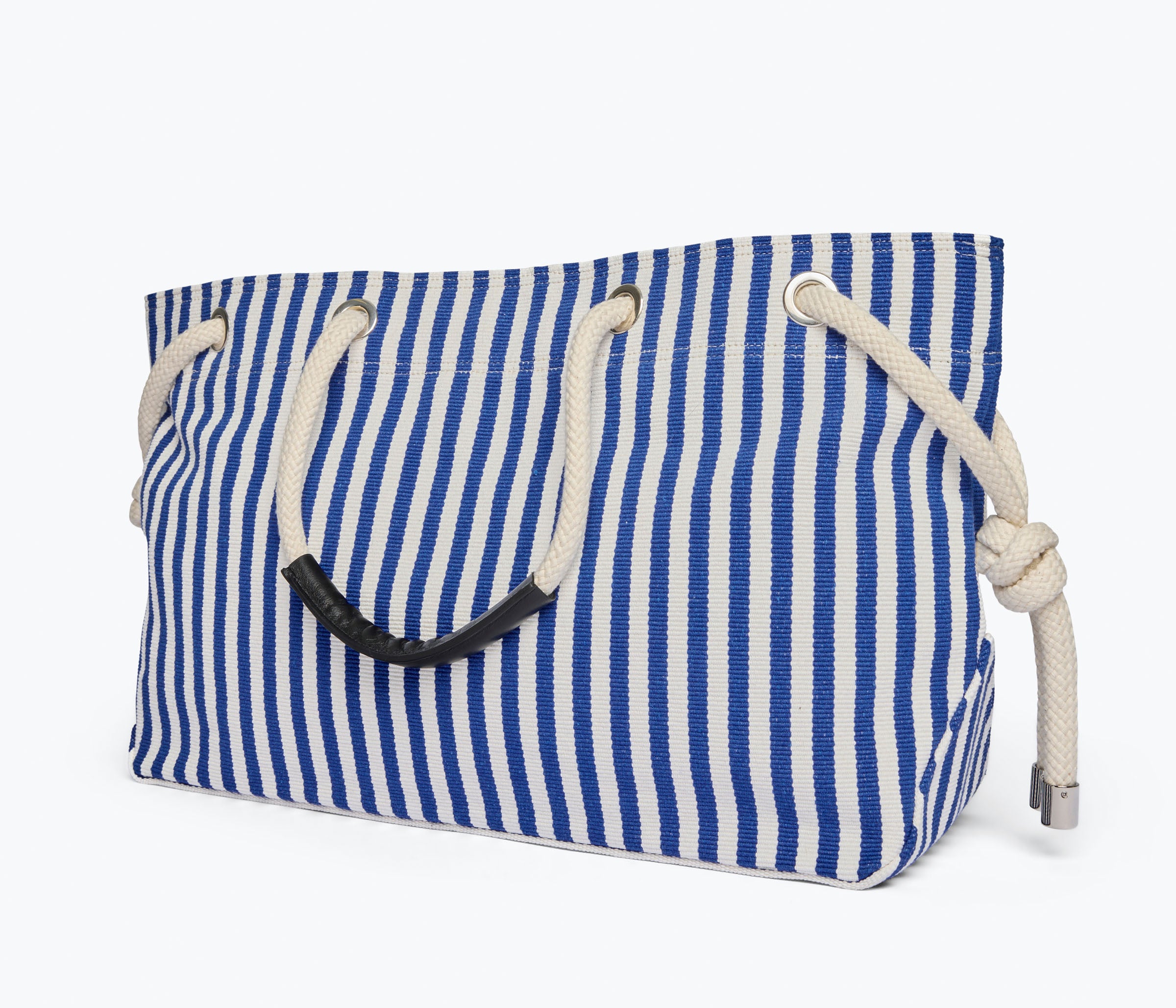 BIRDIE - Navy and Cream Tote, [product-type] - FREDA SALVADOR Power Shoes for Power Women