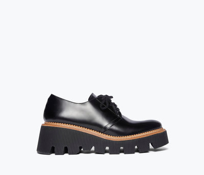 BOBBIE PLATFORM LACE UP OXFORD, [product-type] - FREDA SALVADOR Power Shoes for Power Women