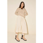 BROOKE rain resistant boot in Blush Suede WR, side view