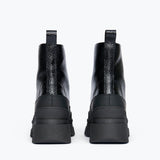 CALEB SHEARLING LUG BOOT, [product-type] - FREDA SALVADOR Power Shoes for Power Women
