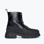 CALEB SHEARLING LUG BOOT, [product-type] - FREDA SALVADOR Power Shoes for Power Women