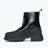 CALEB SHEARLING LUG BOOT, [product-type] - FREDA SALVADOR Power Shoes for Power Women