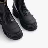 CALEB SHEARLING LUG BOOT, [product-type] - FREDA SALVADOR Power Shoes for Power Women