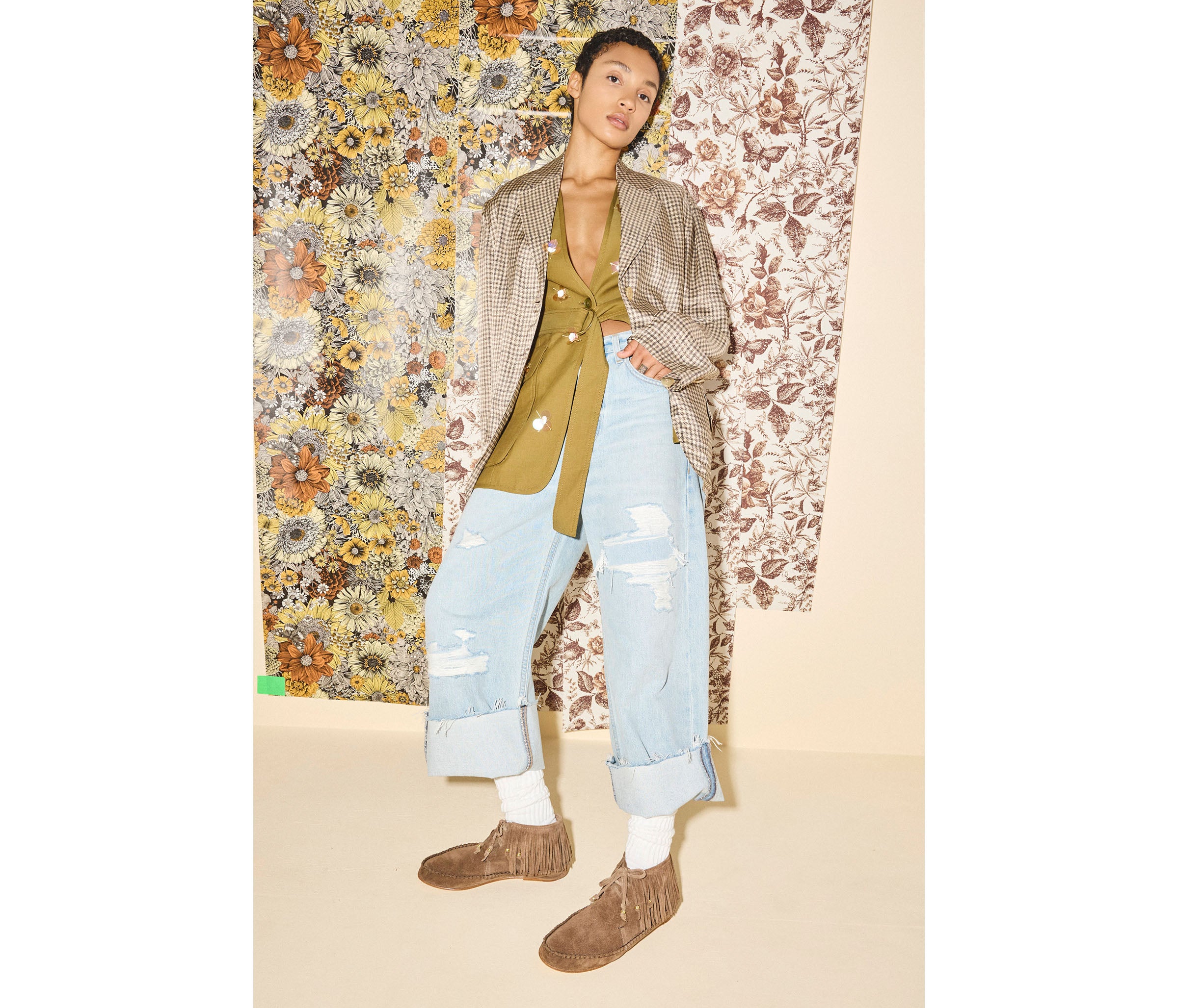 CAMILA FRINGE BOOTIE, [product-type] - FREDA SALVADOR Power Shoes for Power Women