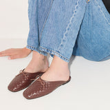 CAMMIE WOVEN MULE
