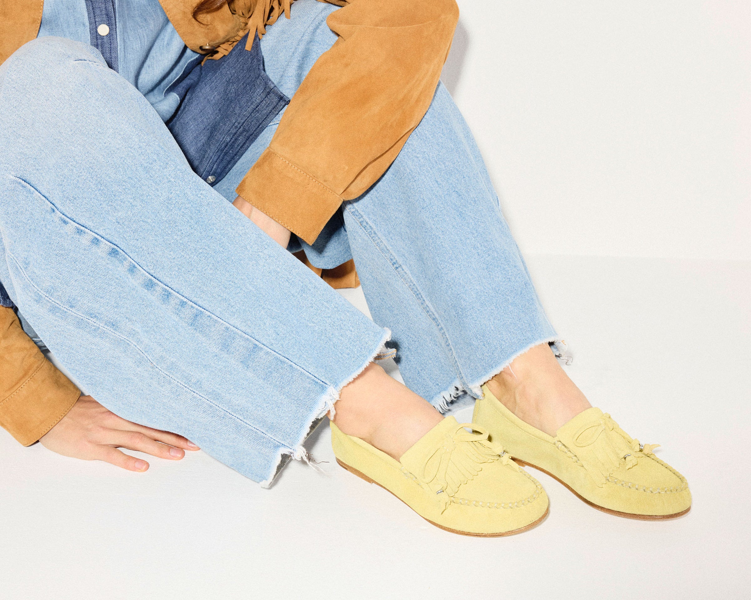 CELESTE FRINGE LOAFER, [product-type] - FREDA SALVADOR Power Shoes for Power Women