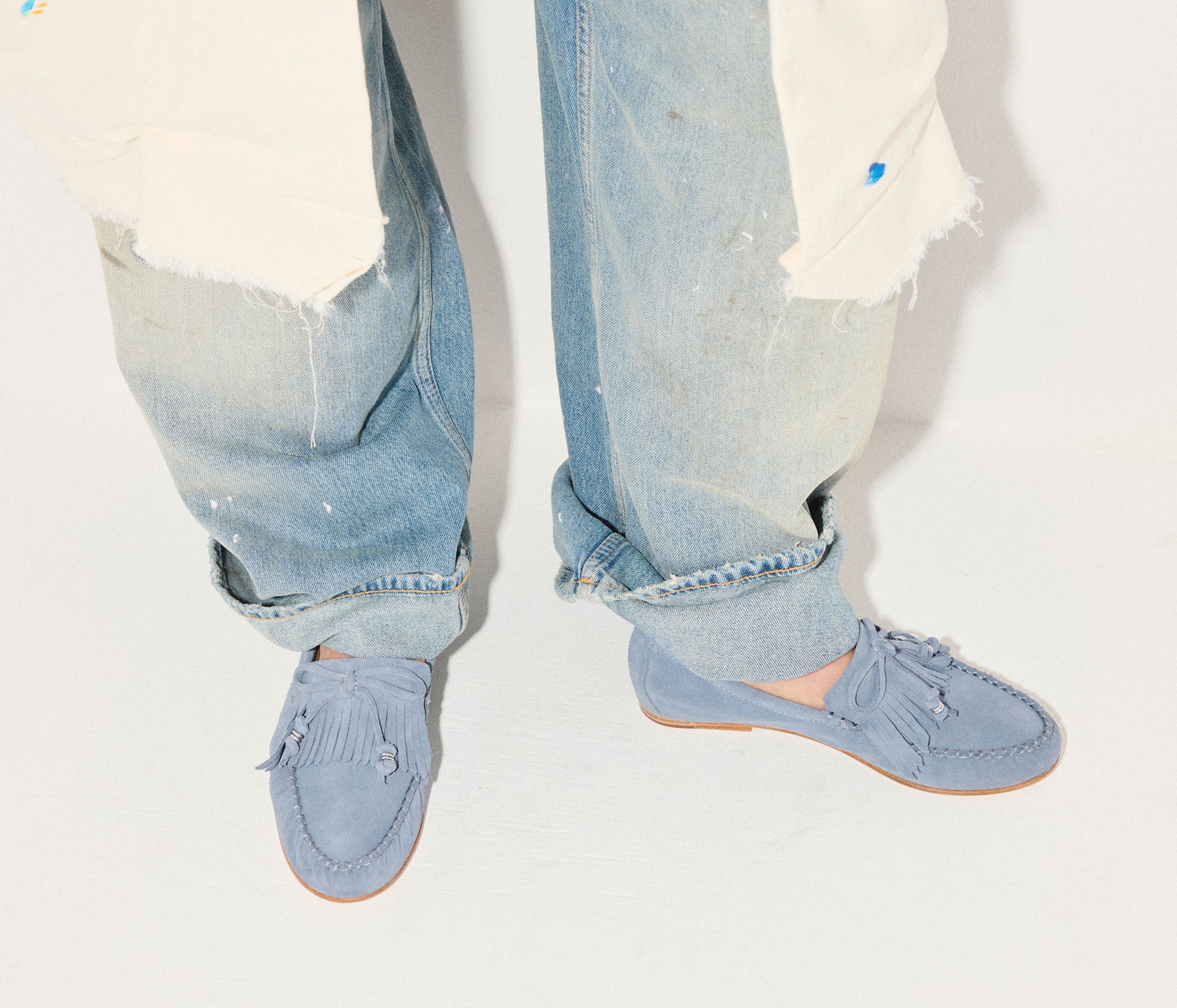 CELESTE FRINGE LOAFER, [product-type] - FREDA SALVADOR Power Shoes for Power Women