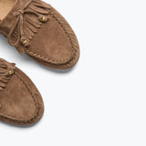 CELESTE FRINGE LOAFER, [product-type] - FREDA SALVADOR Power Shoes for Power Women