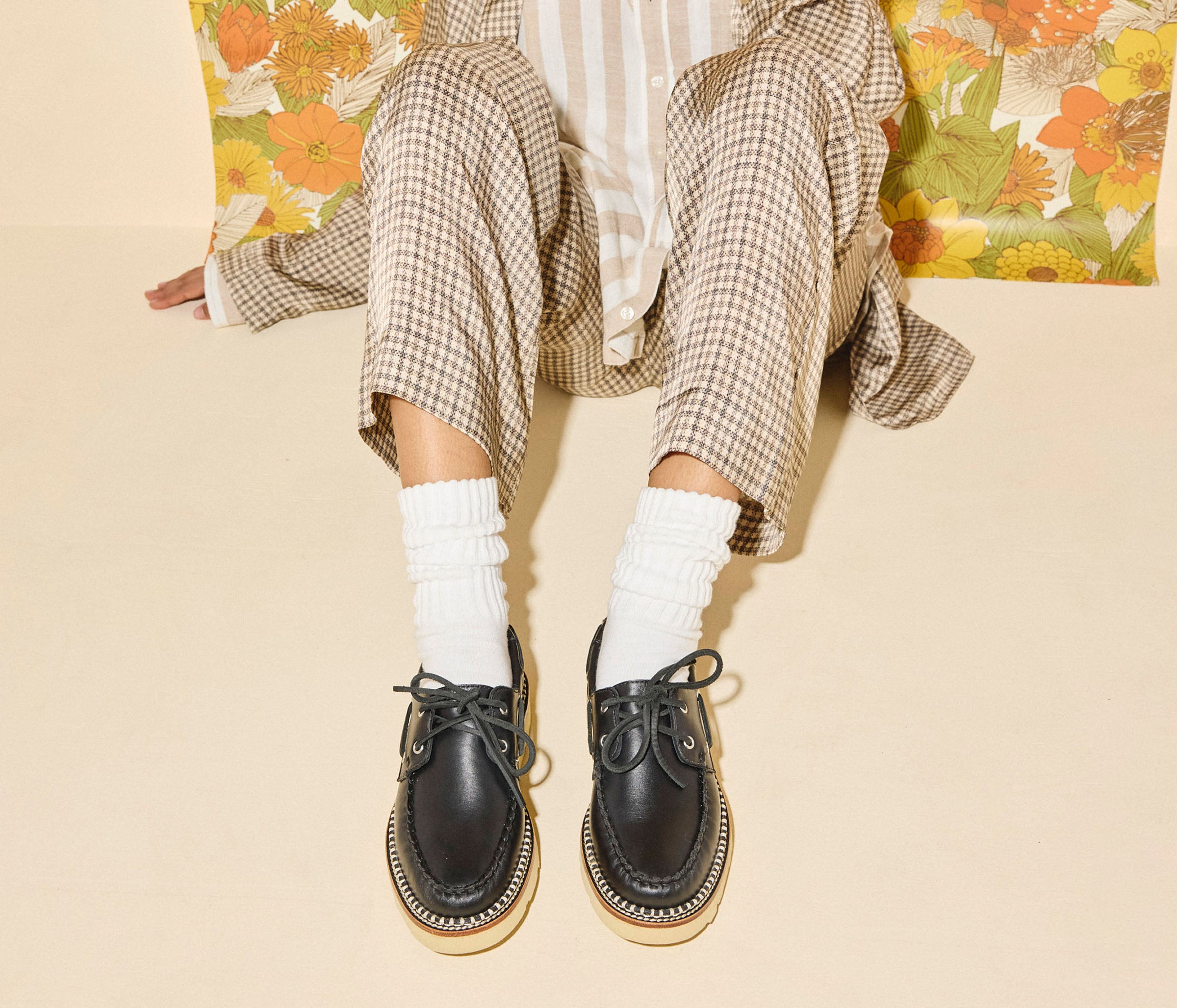 COLLINS LUG LOAFER, [product-type] - FREDA SALVADOR Power Shoes for Power Women