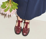 DAHLIA T-STRAP FISHERMAN LOAFER