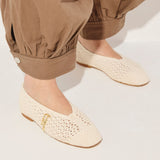DAISY CROCHET FLAT