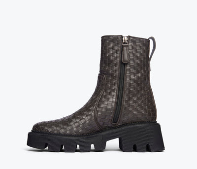 DARLA WOVEN CHELSEA BOOT