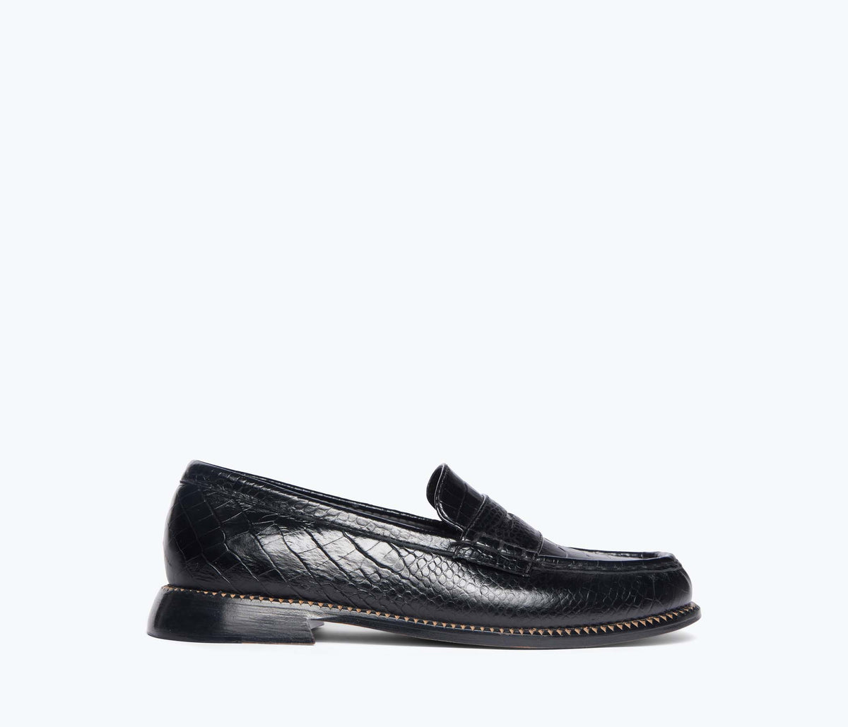 No.14 Tasso Elba Men\'s Caden Black Leather Bit Loafers Blake Black Leather Lug Bit Loafers main image 3