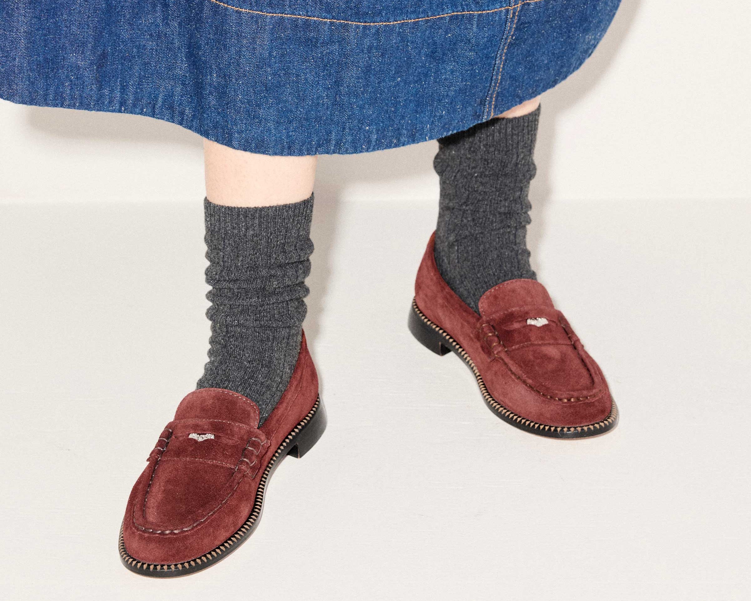 ELBA PENNY LOAFER, [product-type] - FREDA SALVADOR Power Shoes for Power Women